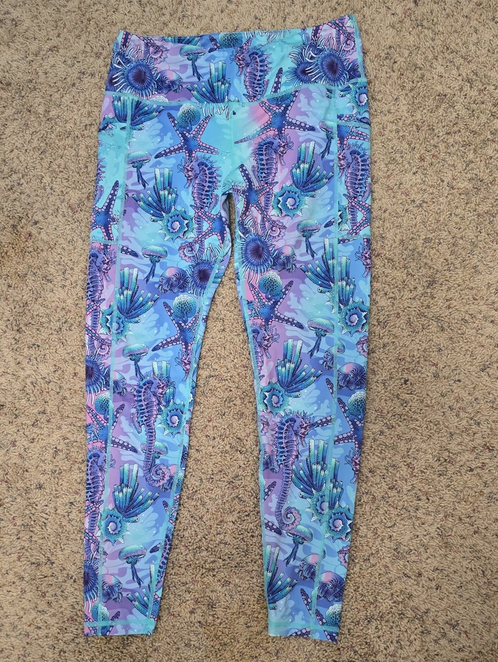 CVG Constantly Varied Gear Seas The Day Leggings Size L Like New